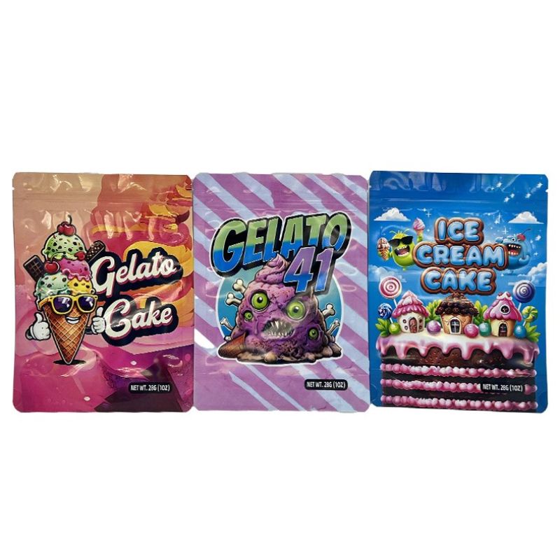 London Pound Cake 28g Big Cannabis Mylar Bags